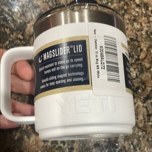 YETI White Mug with Magslider Lid